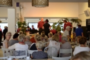 een muzikale afsluiter voor het seniorenmatinee in de stadsbibliotheek Venlo